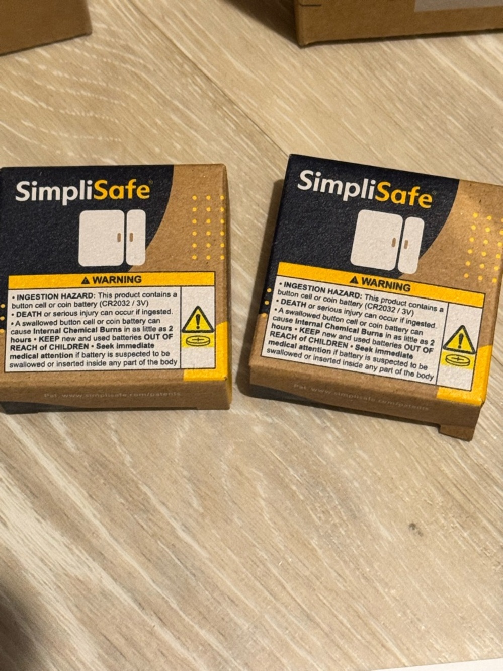 FACTORY SEALED SimpliSafe Entry Sensor (2 Pack) Window & Door Protection Sensors